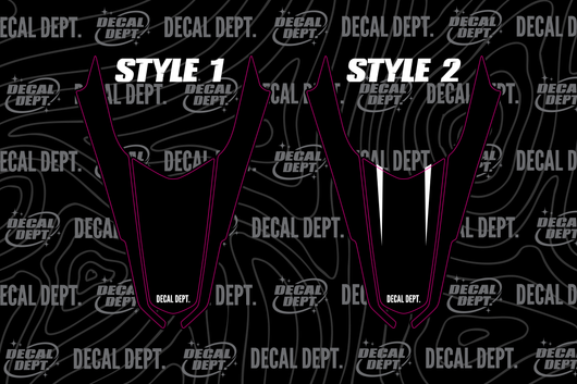 Custom Ultra Bee Rear Fender Decal