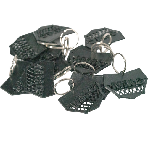 Mini Motocutz MMC Number Plate Keychain