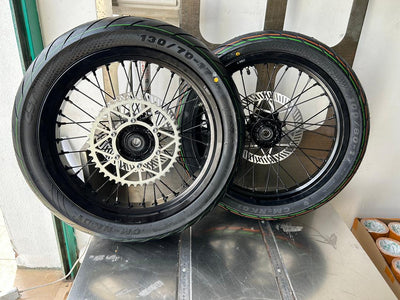 Customizable Supermoto Wheelset For Surron Ultra Bee