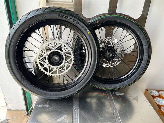 Customizable Supermoto Wheelset For Surron Ultra Bee