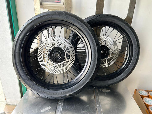 Customizable Supermoto Wheelset For Surron Ultra Bee