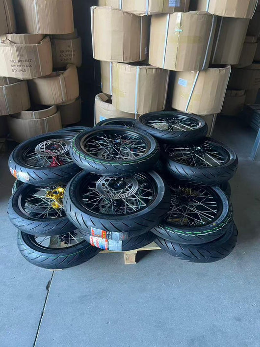 Customizable Supermoto Wheelset For Surron Ultra Bee