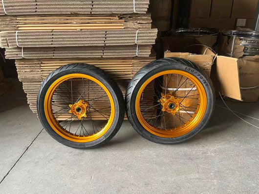 Customizable Supermoto Wheelset For Surron Ultra Bee
