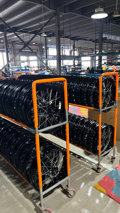 Customizable Supermoto Wheel Set For Surron LBX/E Ride Pro/Talaria XXX, MX3, MX4, MX5