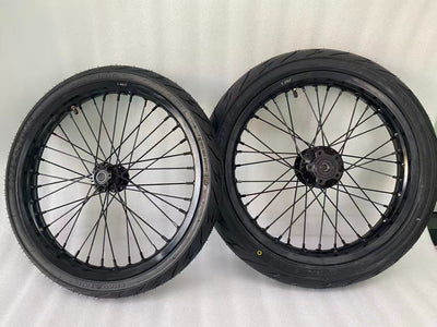 Customizable Supermoto Wheel Set For Surron LBX/E Ride Pro/Talaria XXX, MX3, MX4, MX5