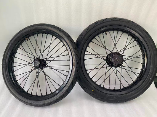 Customizable Supermoto Wheel Set For Surron LBX/E Ride Pro/Talaria XXX, MX3, MX4, MX5