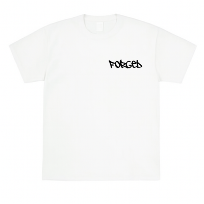 Forged Racing V2 Shirt - White (ADULT SIZE)
