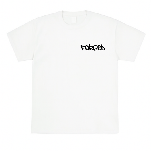 Forged Racing V2 Shirt - White (ADULT SIZE)