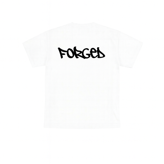 Forged Racing V2 Shirt - White (ADULT SIZE)