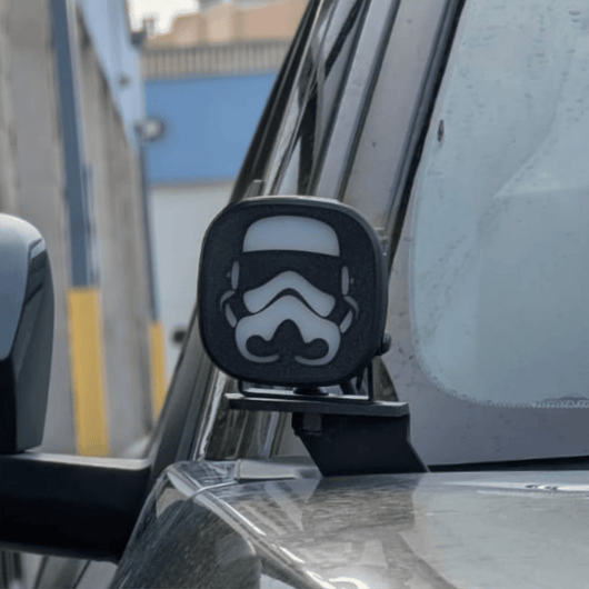 Custom Light-Up (DRL) Covers for Baja Designs Squadron Sport / Pro Pods