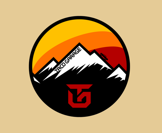 Mountain Tacoma Sunset T-Shirt