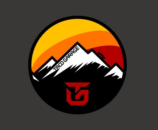 Mountain Tacoma Sunset T-Shirt