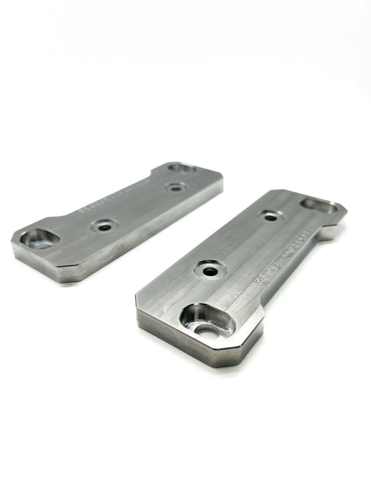 Machined Billet 6061 Aluminum ARB Twin Compressor to winch plate adapters